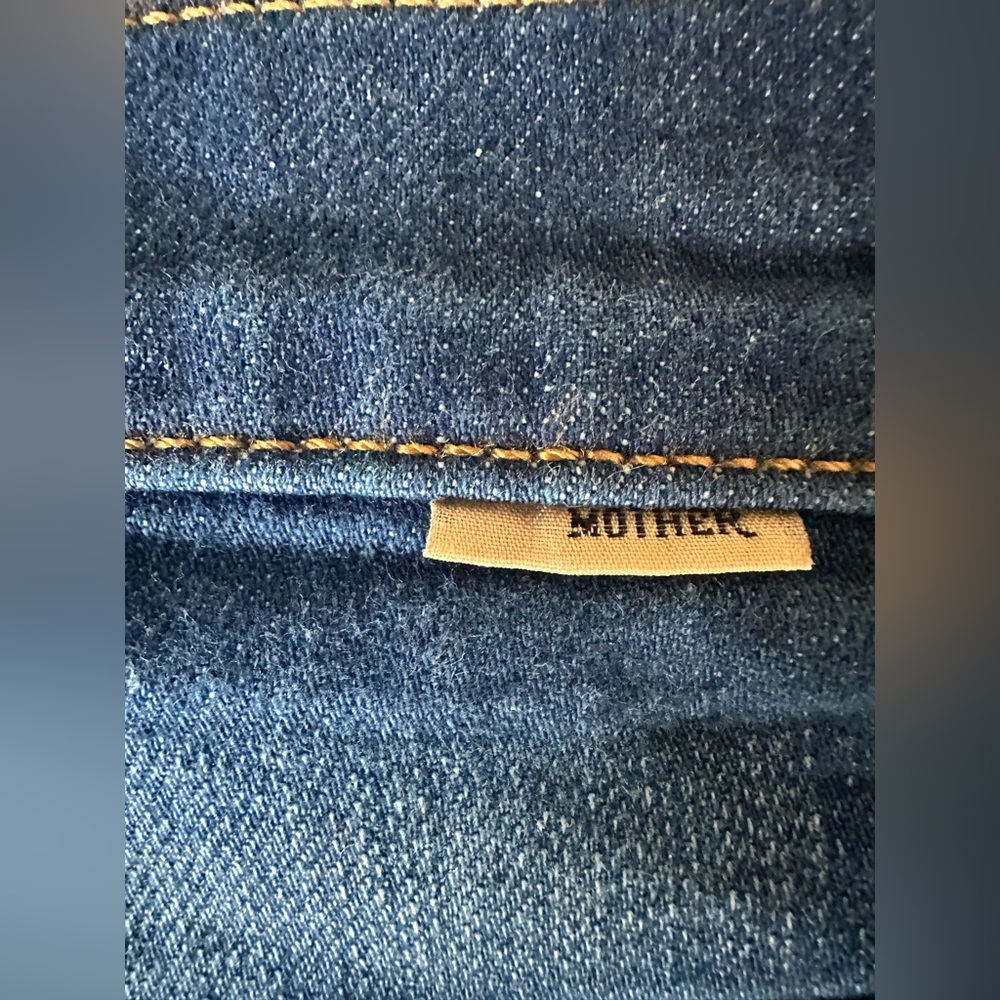 MOTHER Tippy Top Frisky Flood Fray in Bad Reputation Size 28 - Picture 4 of 10